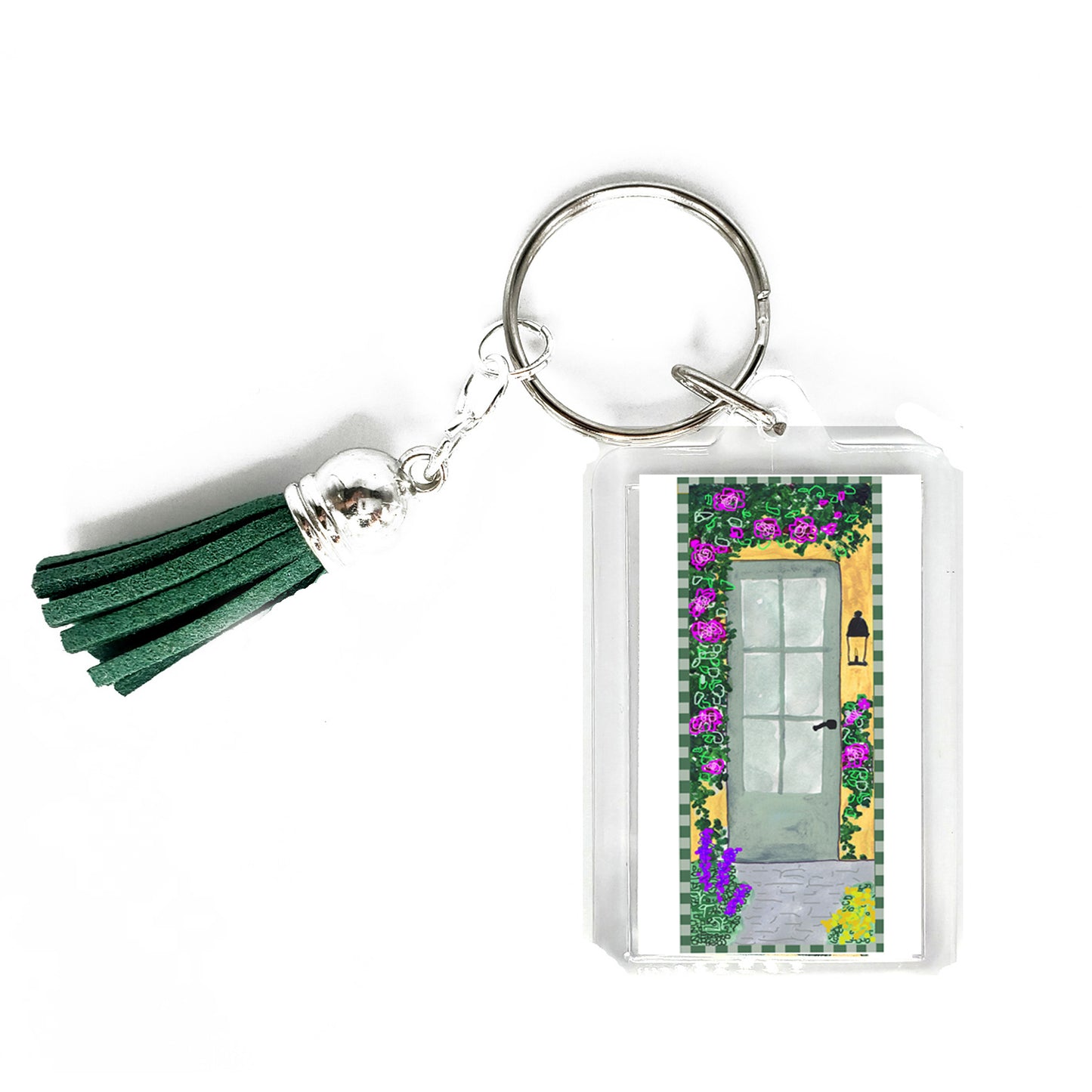 Lively Green - Vine Keyring