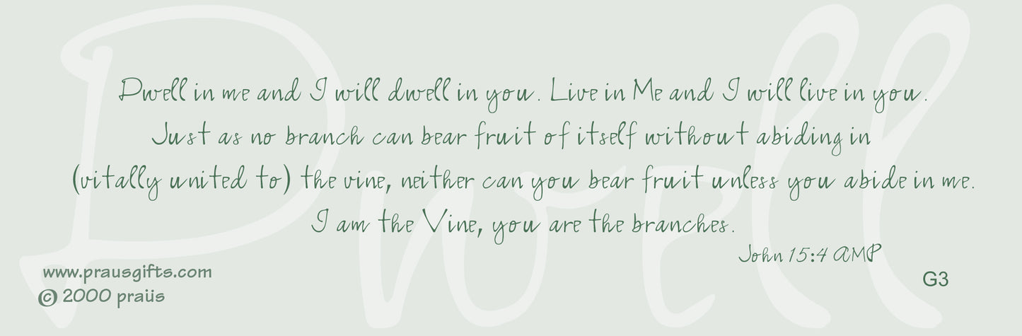 Lively Green - Vine Bookmark