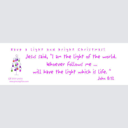 A Very Merry Christmas - A Wire Tree Bookmark