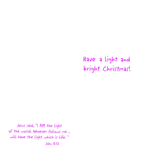 A Very Merry Christmas - A Wire Tree Note Cards (Six Cards)