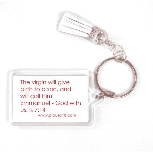 A Very Merry Christmas - A Wreath Keyring