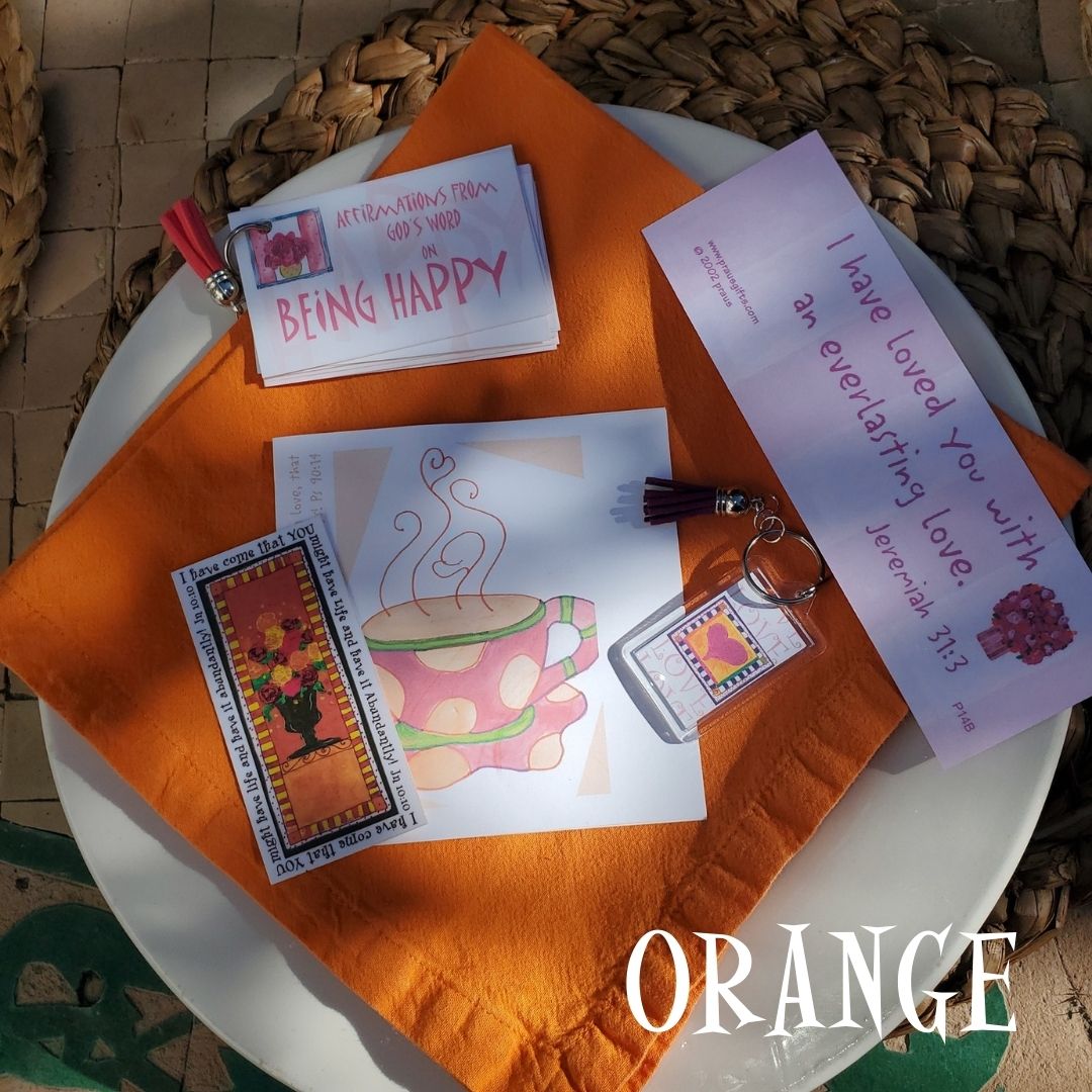 Summer in the Garden - Orange