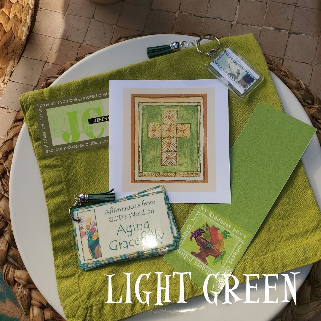 Summer in the Garden - Light Green