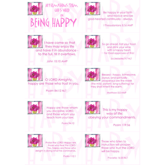 Affirmations from God - Being Happy