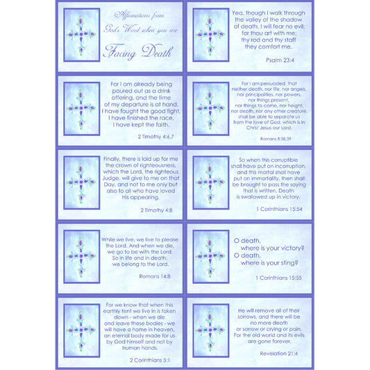 Affirmations from God - Facing Death