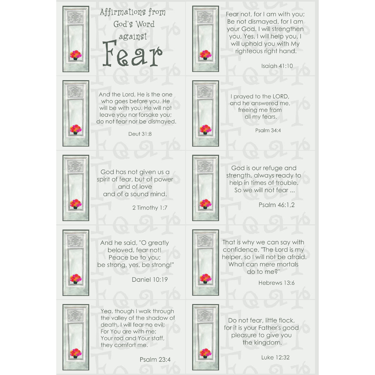 Affirmations from God - Fear
