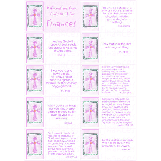Affirmations from God - Finances