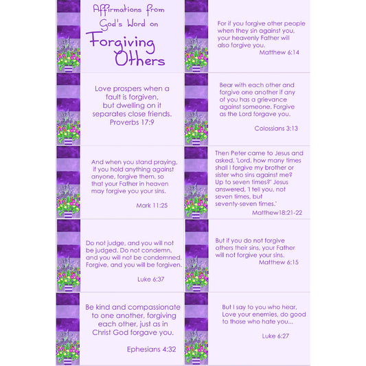Affirmations from God - Forgiving Others