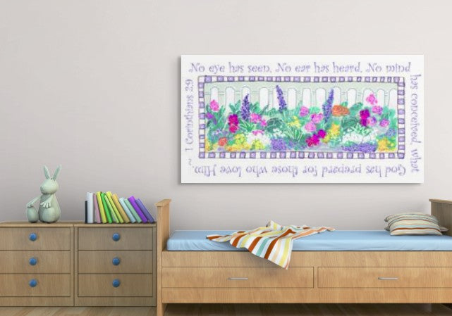 Deep Purple - Garden Canvas Print