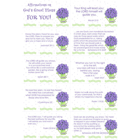 Affirmations from God - God's Great Plans for You