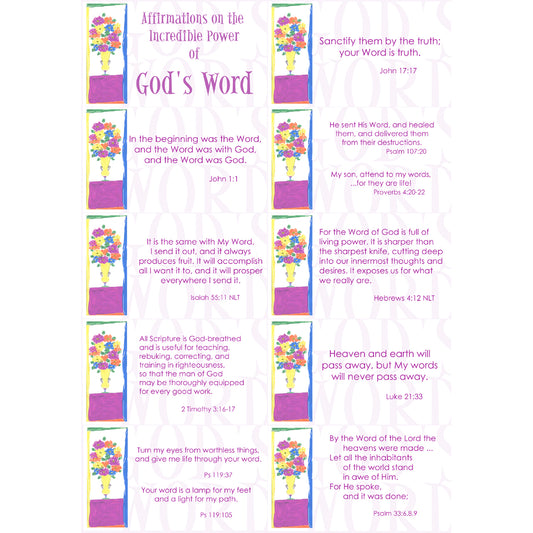 Affirmations from God - Incredible Power of God's Word