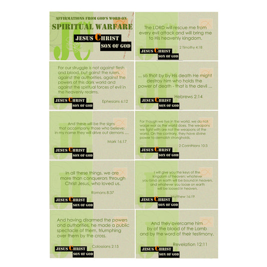 Affirmations from God - Spiritual Warfare