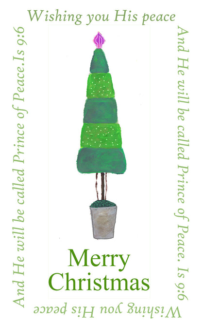 A Very Merry Christmas - Striped Tree Sweatshirt Hoodie