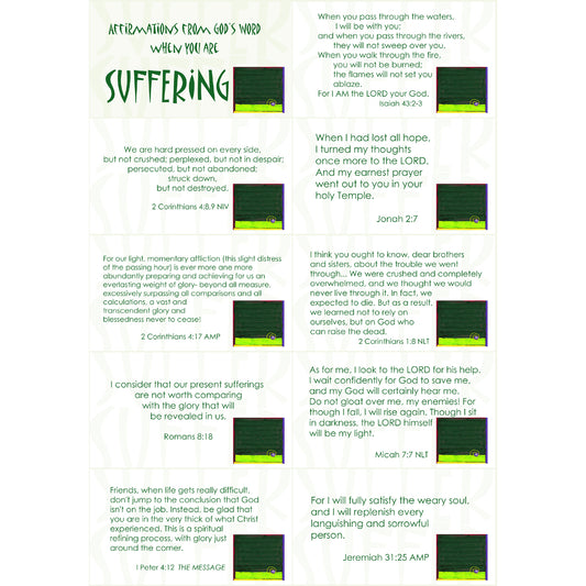Affirmations from God - Suffering