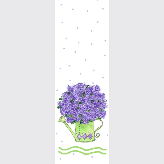 Deep Purple - Watering Can Bookmark