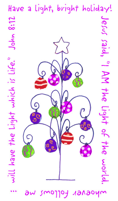 A Very Merry Christmas - A Wire Tree Crop Hoodie