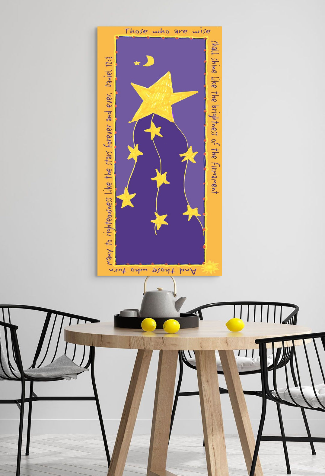 Heavenly Blue - Shine Canvas Print