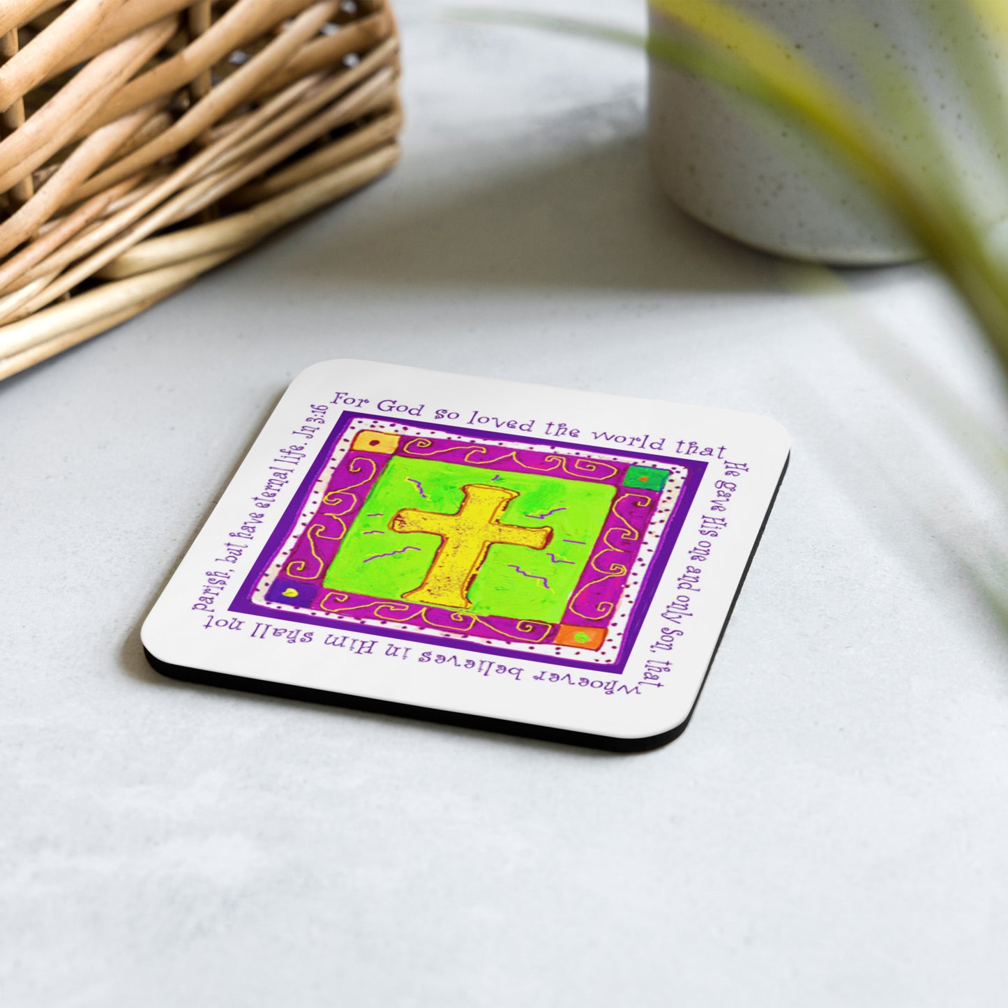 Vibrant Yellow - The Golden Cross Coaster