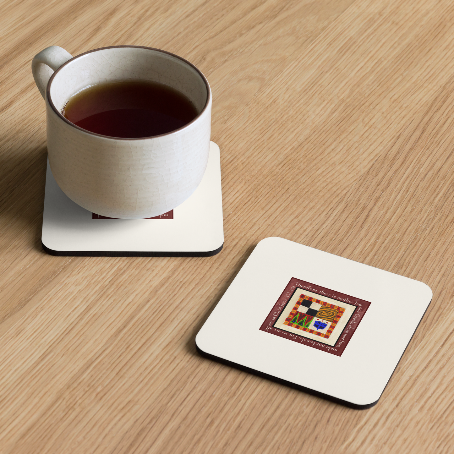 Vivid Orange - Unity in Christ Coaster