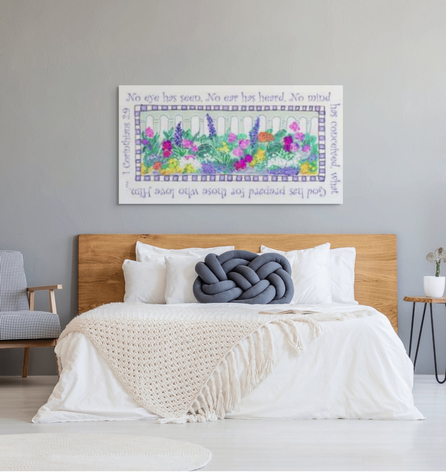 Deep Purple - Garden Canvas Print