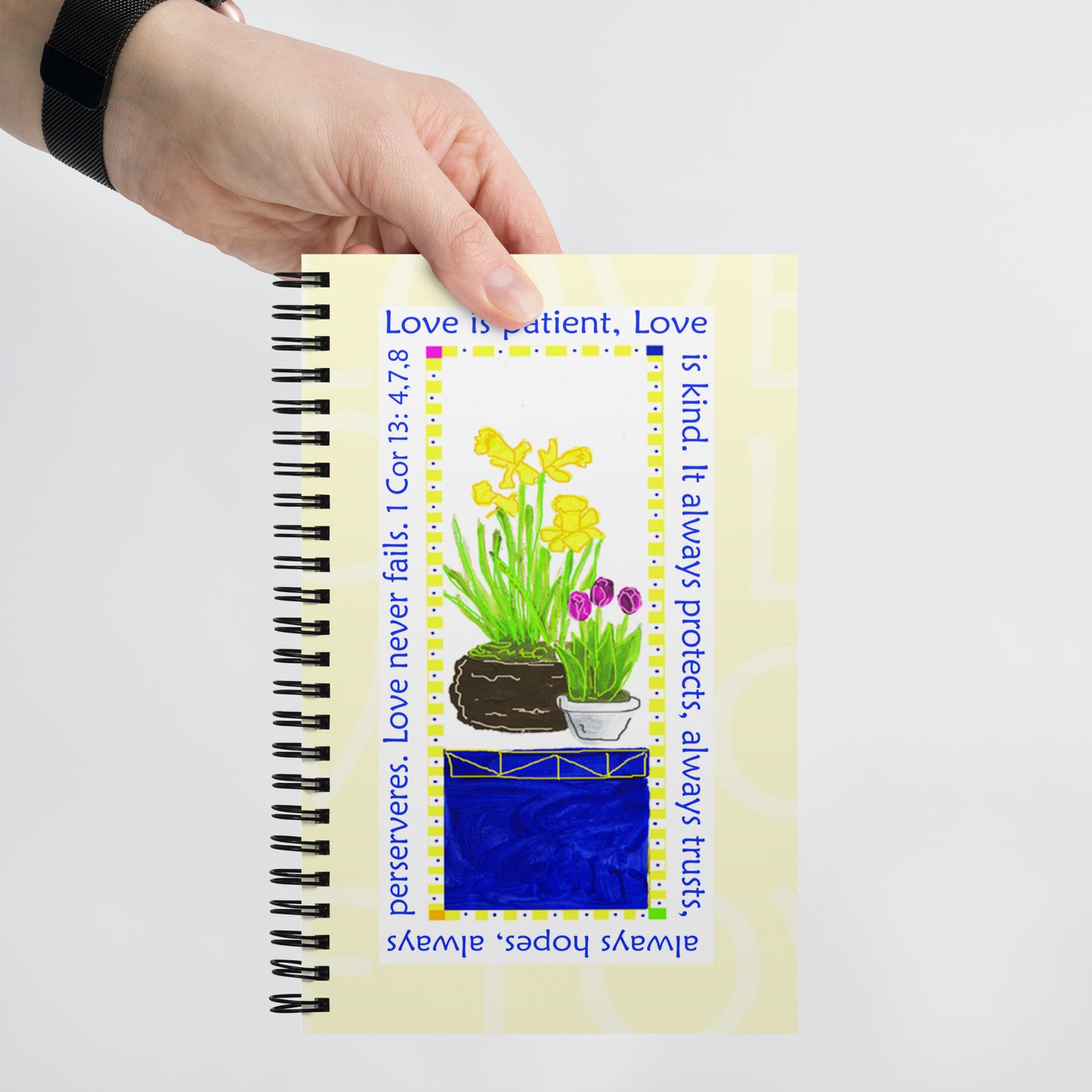 Vibrant Yellow - Daffodils and Tulips Journal