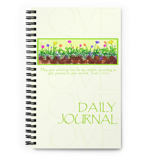 Lively Green - Spring Tulips Journal