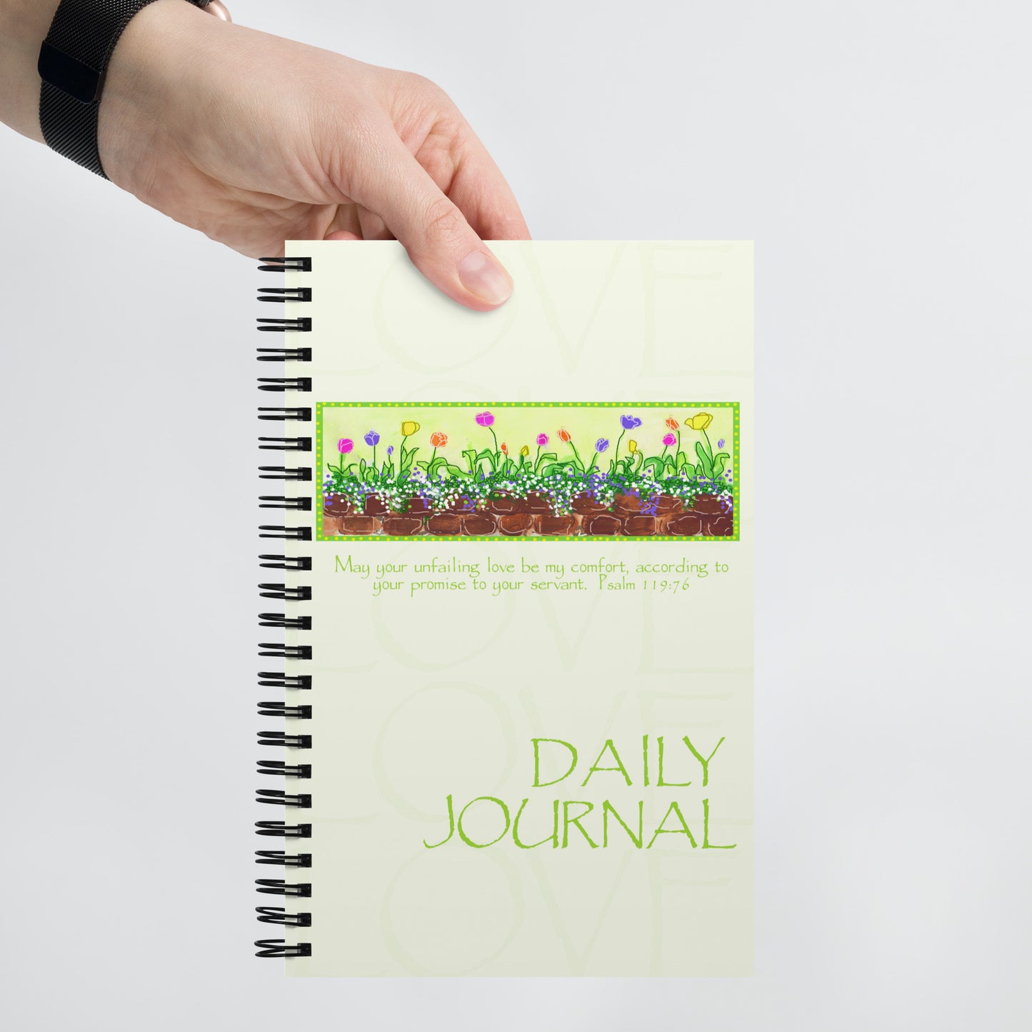 Lively Green - Spring Tulips Journal