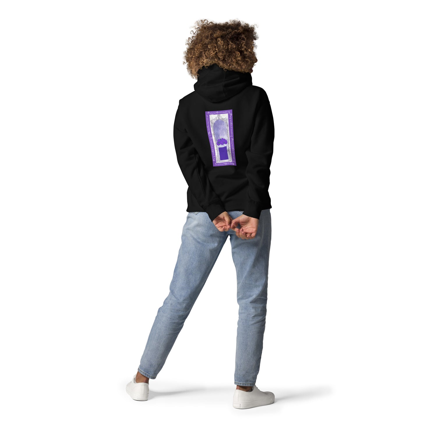 Deep Purple - Flowers in the Window Sweatshirt Hoodie