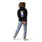 Heavenly Blue Topiary Sweatshirt Hoodie