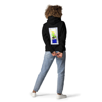 Vibrant Yellow - Daffodils and Tulips Sweatshirt Hoodie