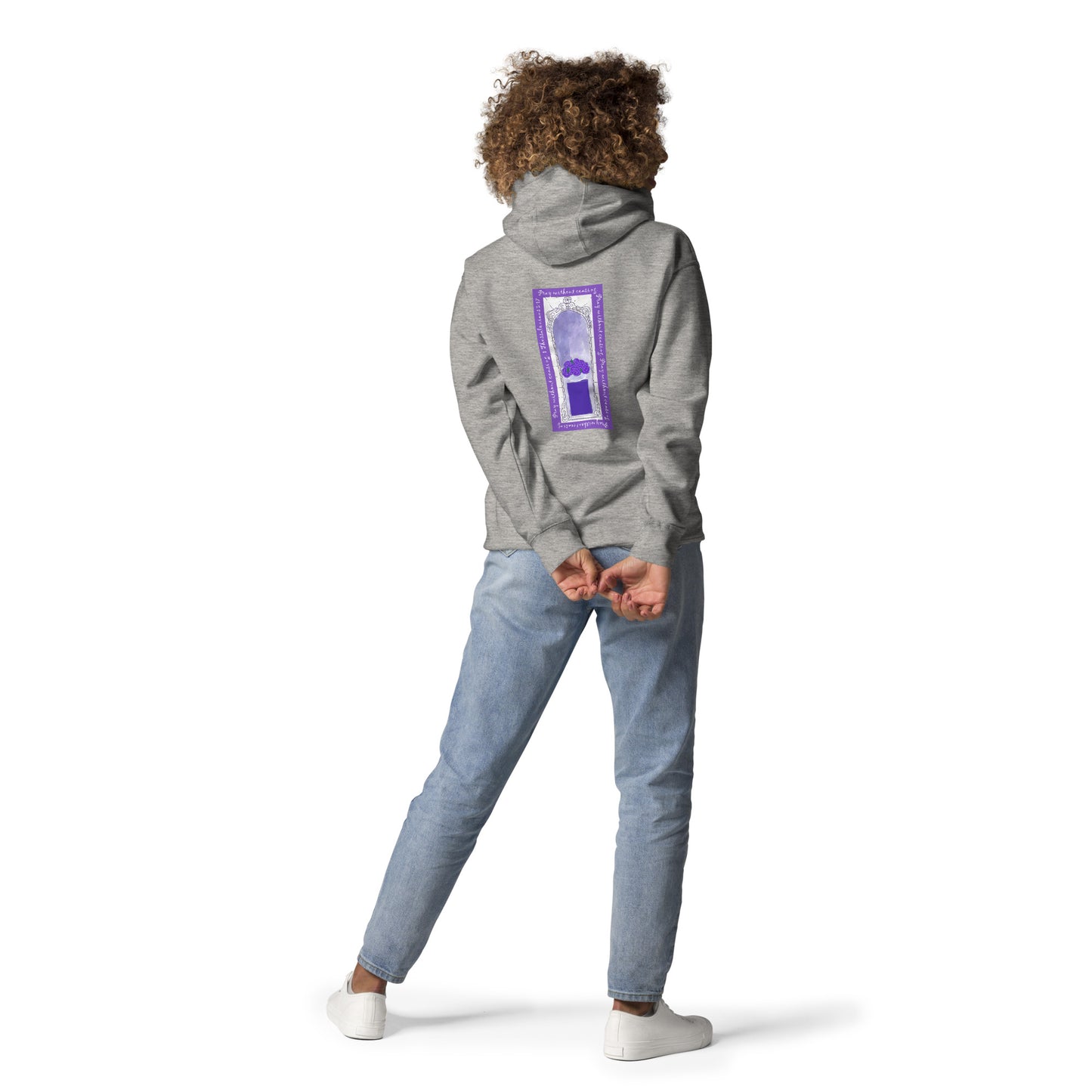 Deep Purple - Flowers in the Window Sweatshirt Hoodie