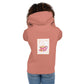 Vivid Orange - Pink Coffee Cup Sweatshirt Hoodie