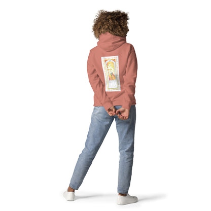 Vibrant Yellow - Flowers in the Window Sweatshirt Hoodie