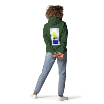Vibrant Yellow - Daffodils and Tulips Sweatshirt Hoodie