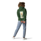 Vibrant Yellow - Roses Sweatshirt Hoodie