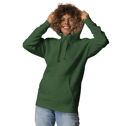 Lively Green - White Orchid Sweatshirt Hoodie