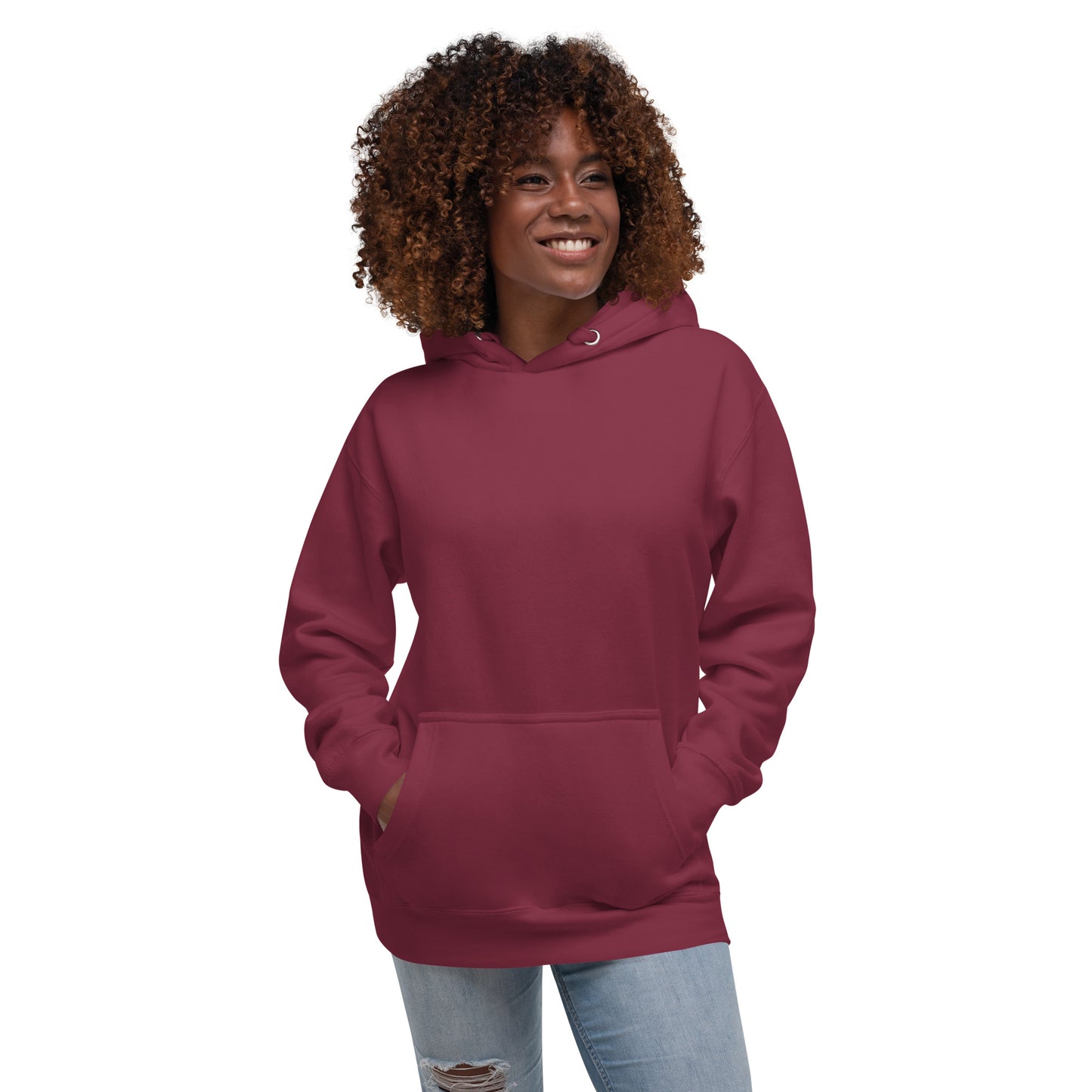 Bright Pink - Heart Sweatshirt Hoodie