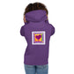 Bright Pink - Heart Sweatshirt Hoodie