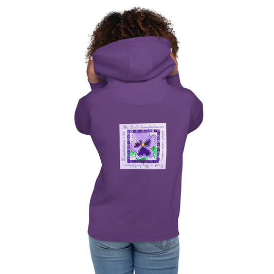 Deep Purple - Pansies Sweatshirt Hoodie