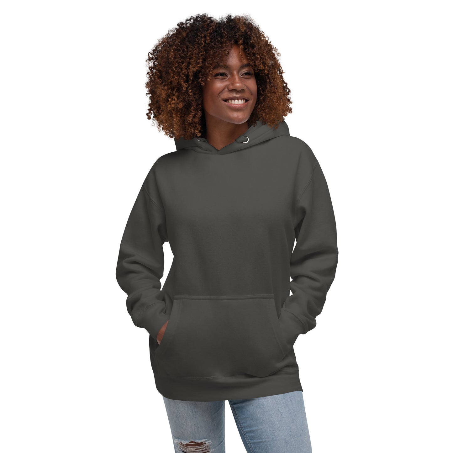 Vivid Orange - Abundant Flowers Sweatshirt Hoodie