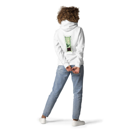 Lively Green - White Orchid Sweatshirt Hoodie