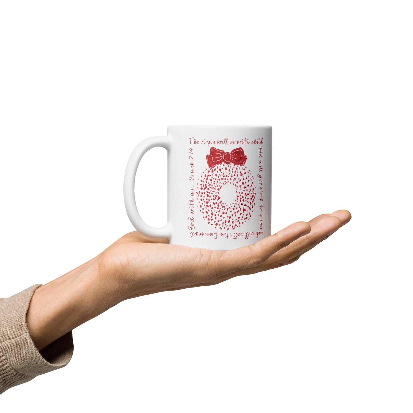 A Very Merry Christmas - A Wreath Mug