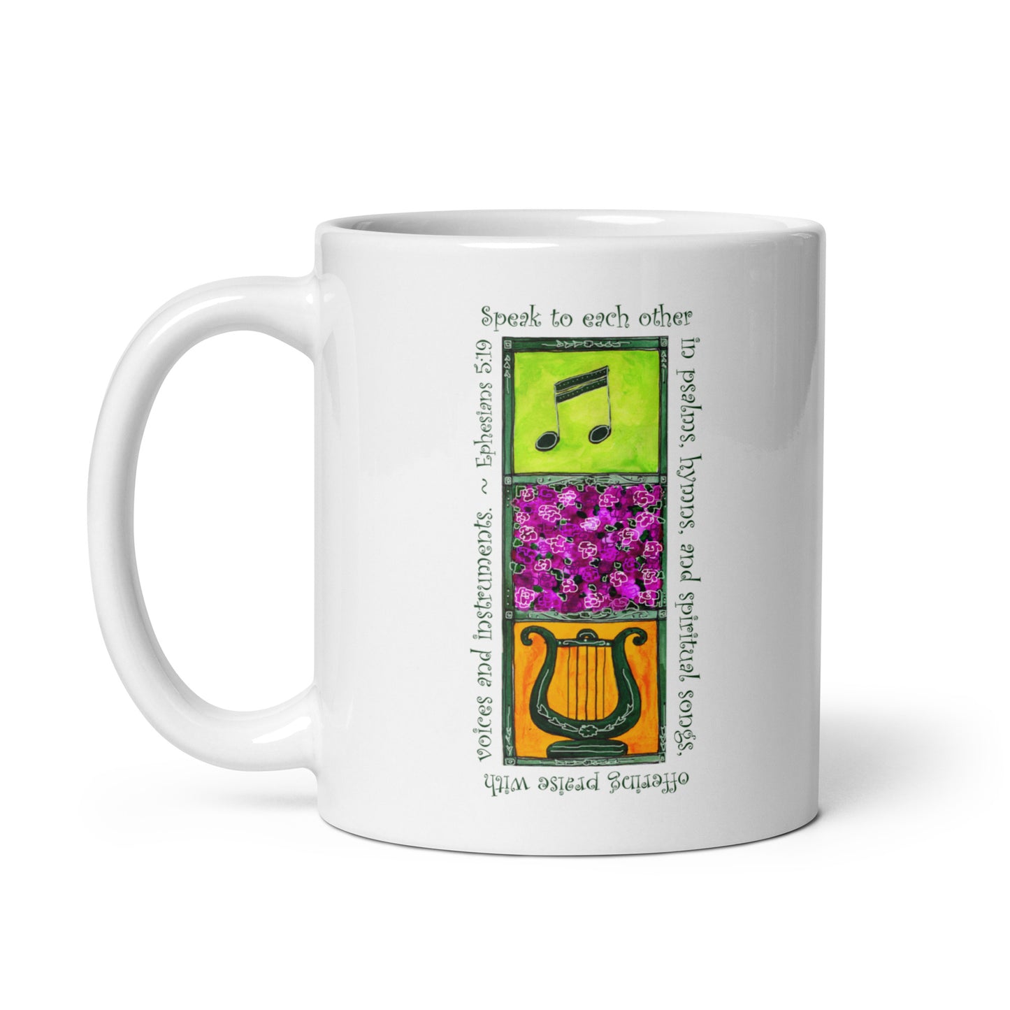 Lively Green - Sing to the Lord Mug