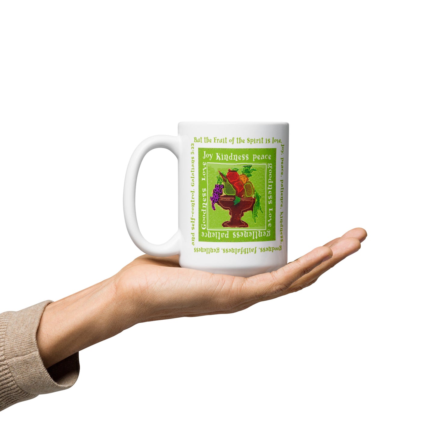 Lively Green - Fruit of the Spirit Mug