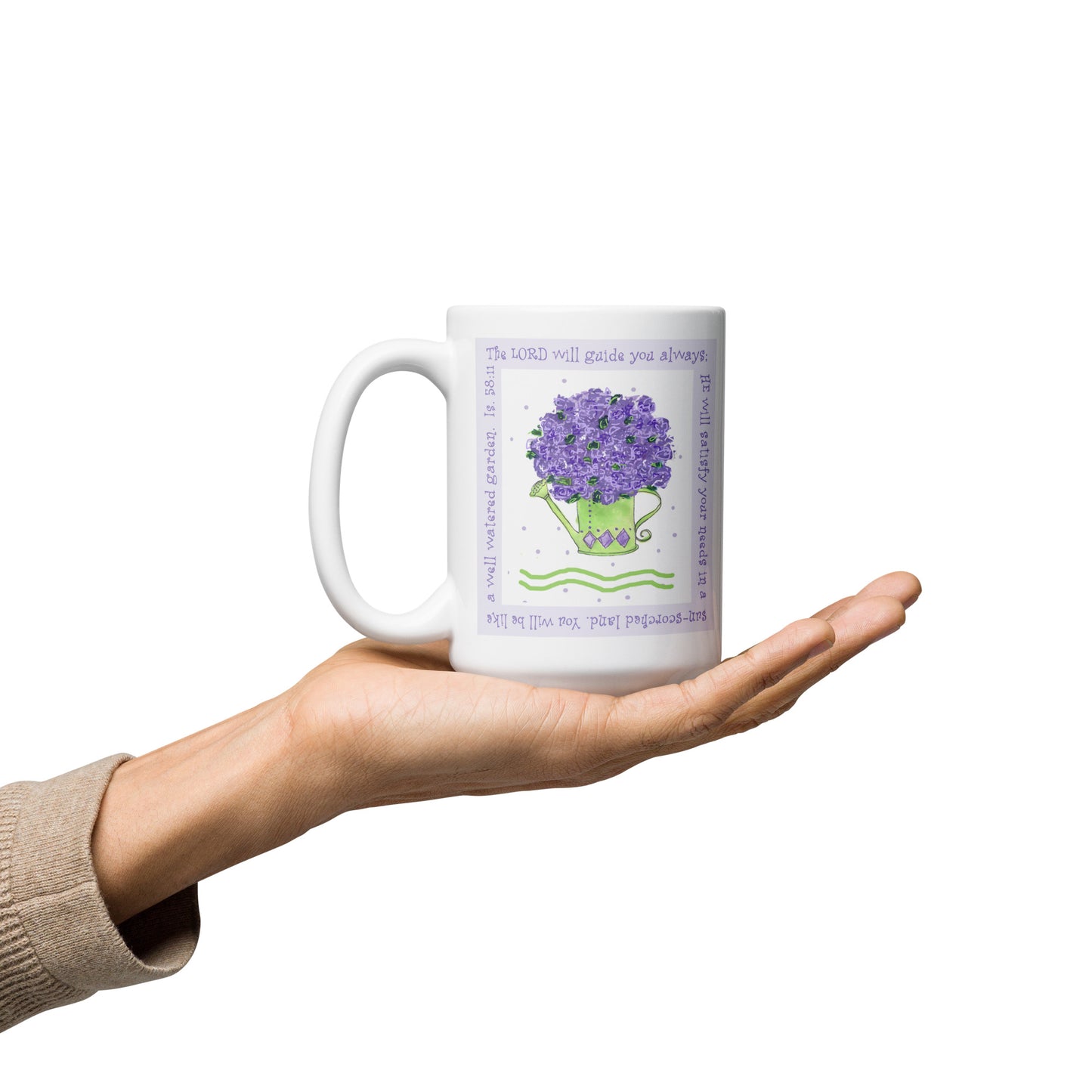 Deep Purple - Watering Can Mug