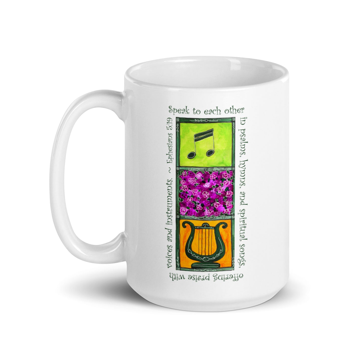 Lively Green - Sing to the Lord Mug