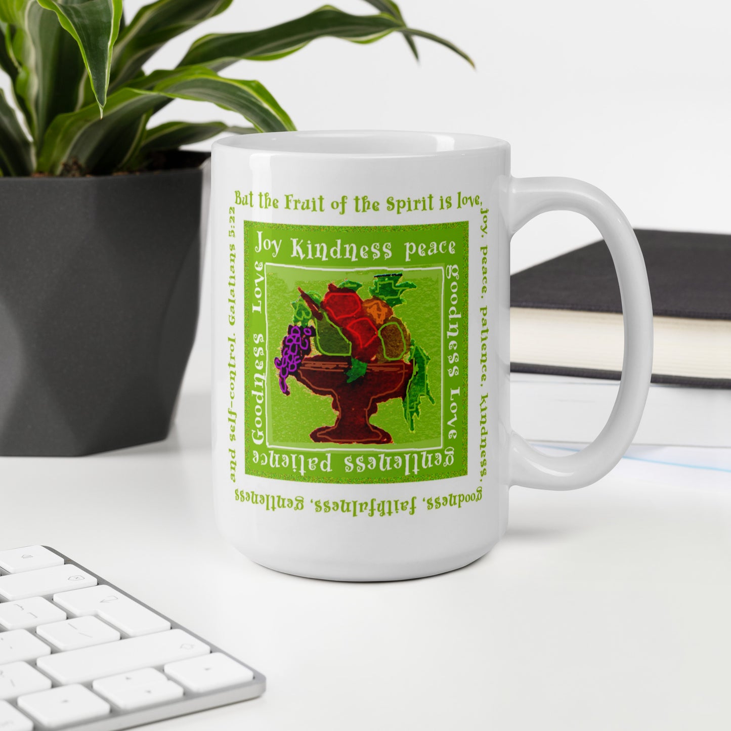 Lively Green - Fruit of the Spirit Mug