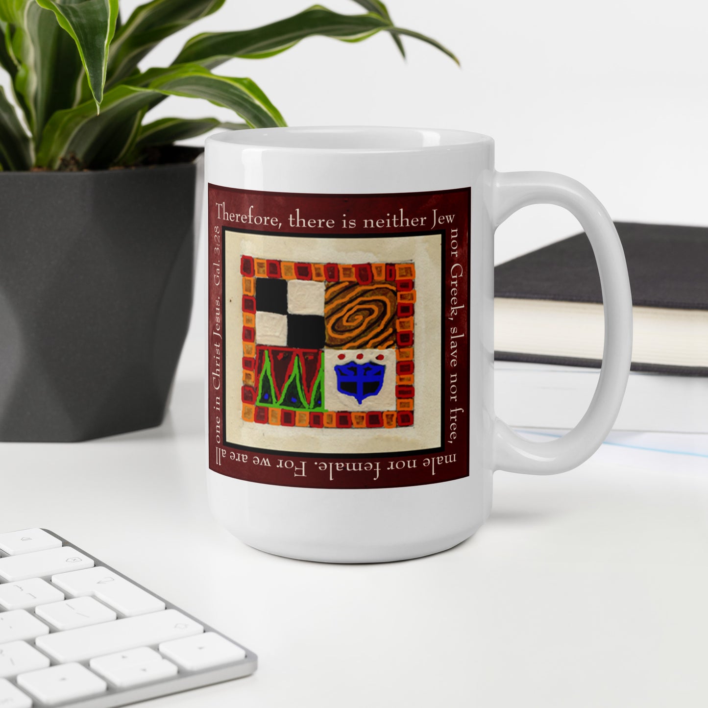 Vivid Orange - Unity in Christ Mug