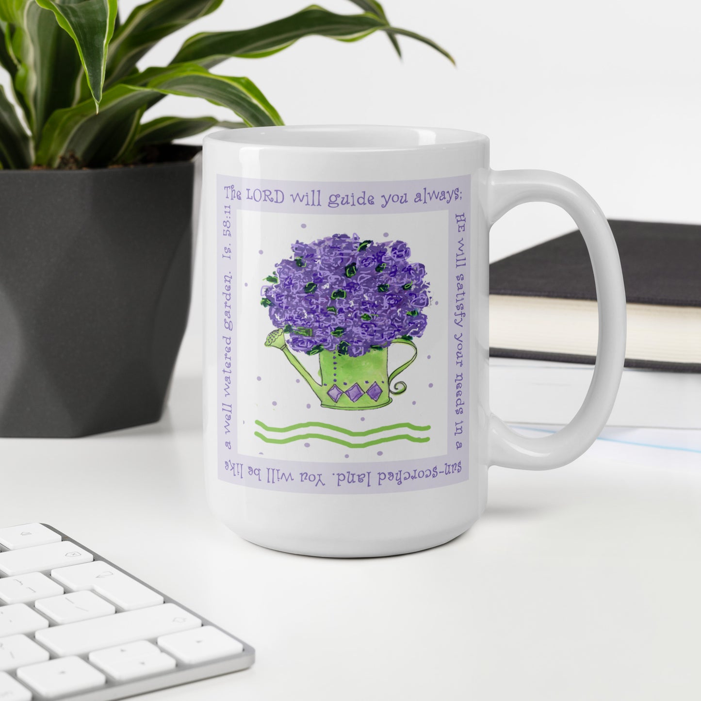 Deep Purple - Watering Can Mug