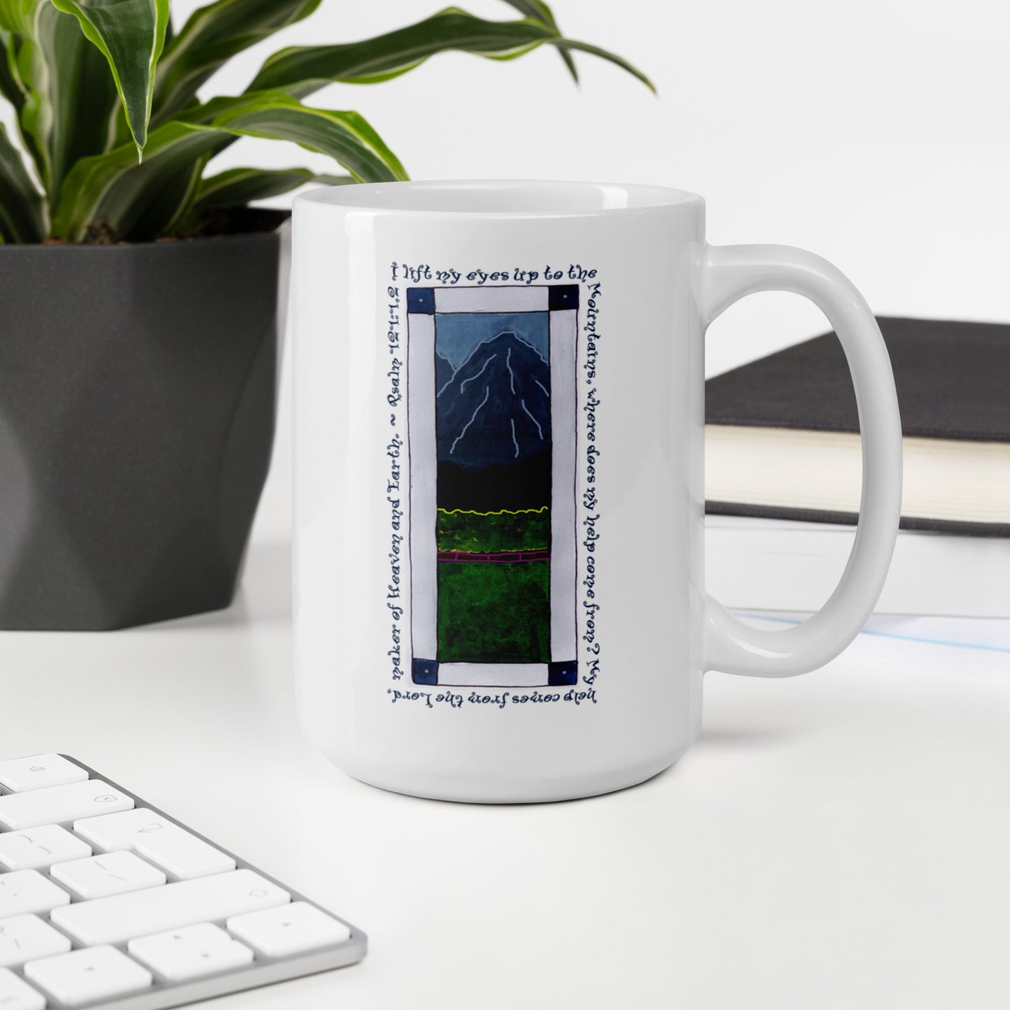 Heavenly Blue - Mountain Mug